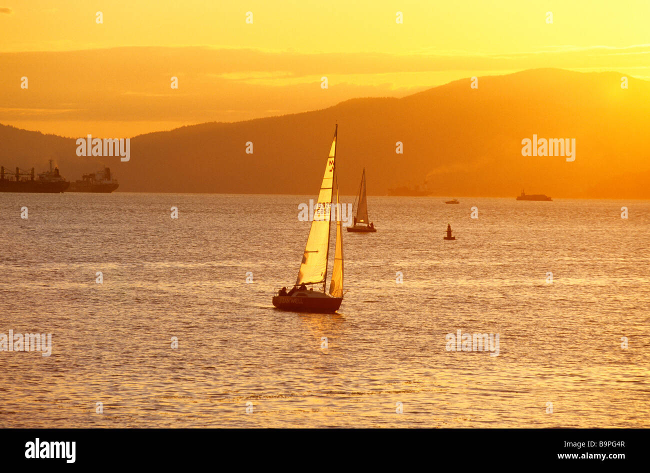 Kanada, British Columbia, Vancouver, English Bay Stockfoto