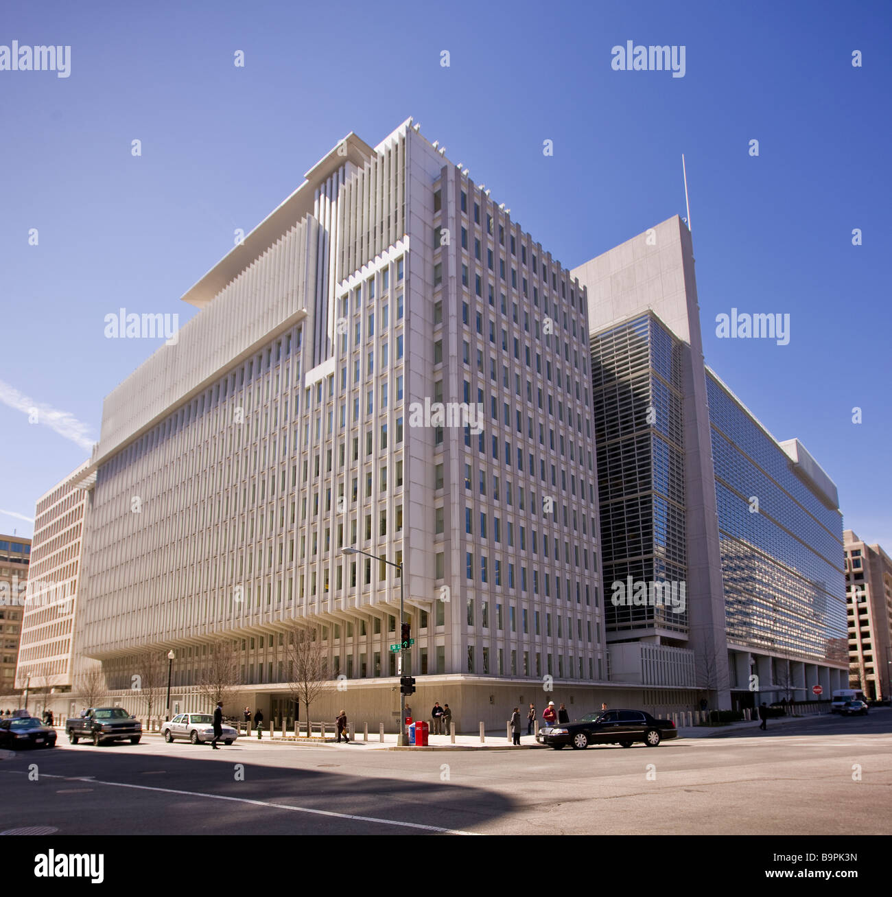 WASHINGTON DC USA The World Bank Hauptsitz Gebäude Stockfoto