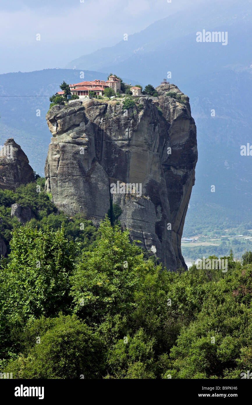Meteora Berg Kloster Kulturelles Erbe Griechenland Stockfotografie Alamy