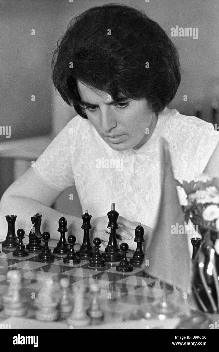 Weltmeister Nona Gaprindashvili Stockfoto
