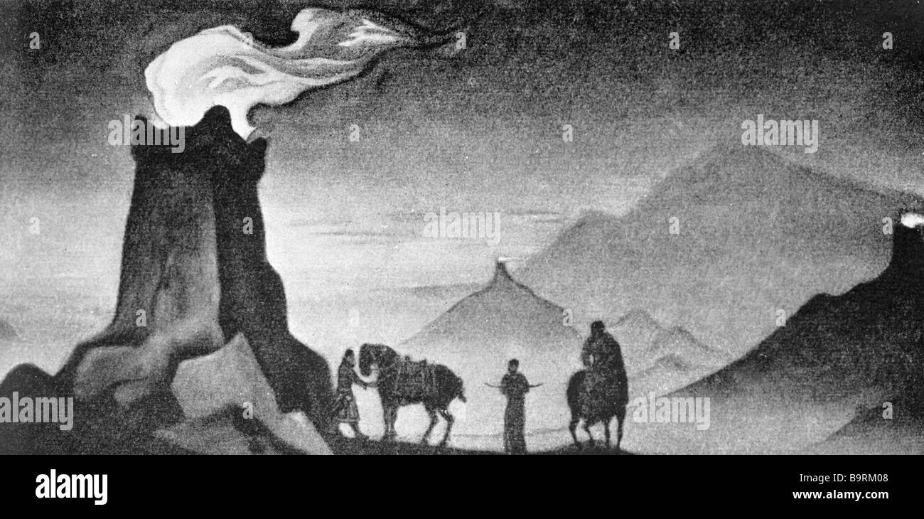 рерих николай константинович огни тимура. огни победы рериха. николай константинович рерих агни йога. огни победы рериха. картина николая рериха победа.