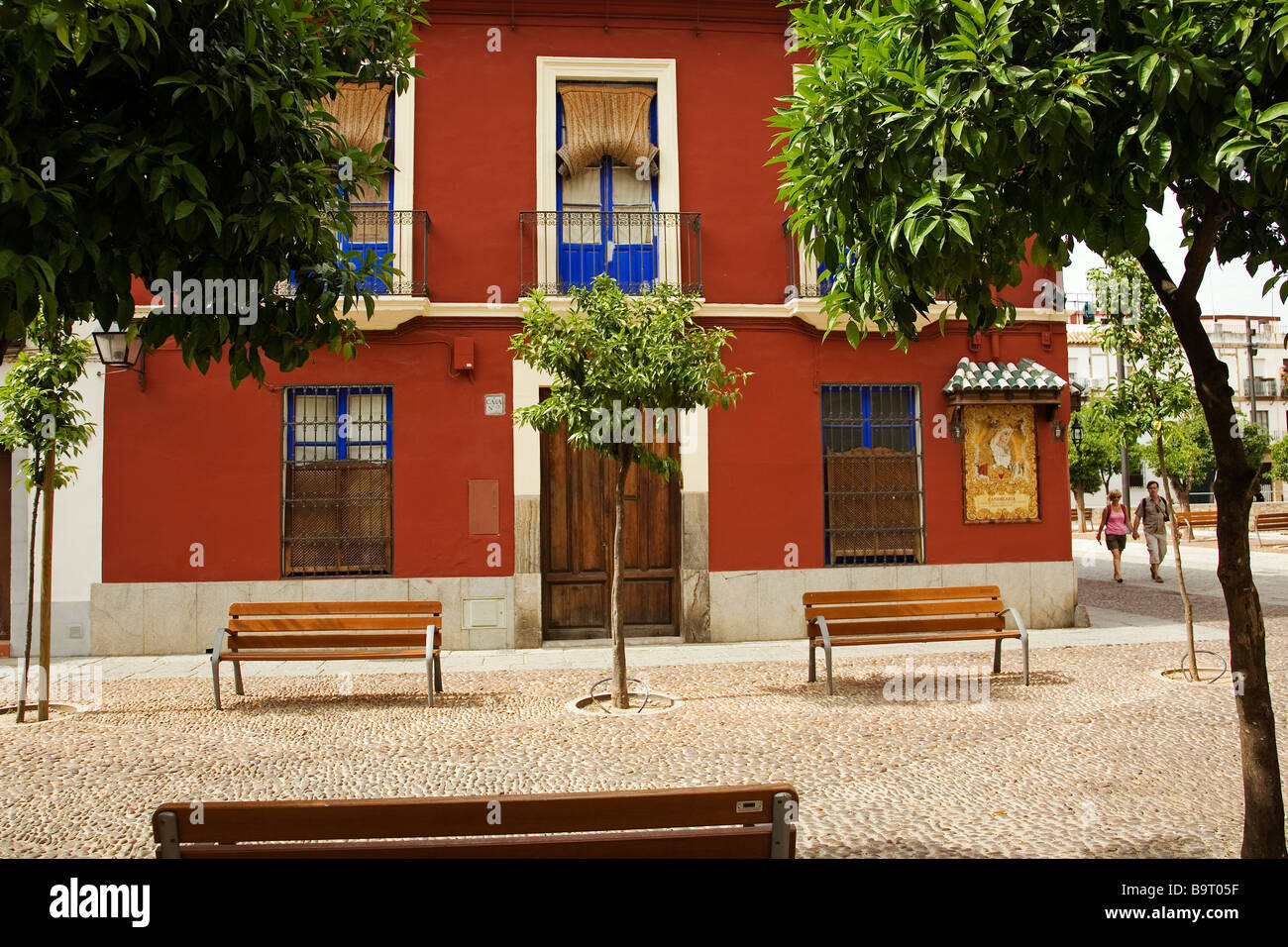 Plaza De La Iglesia de San Francisco Córdoba Andalusien España Plaza Kirche von San Francisco Cordova Andalusien Spanien Stockfoto