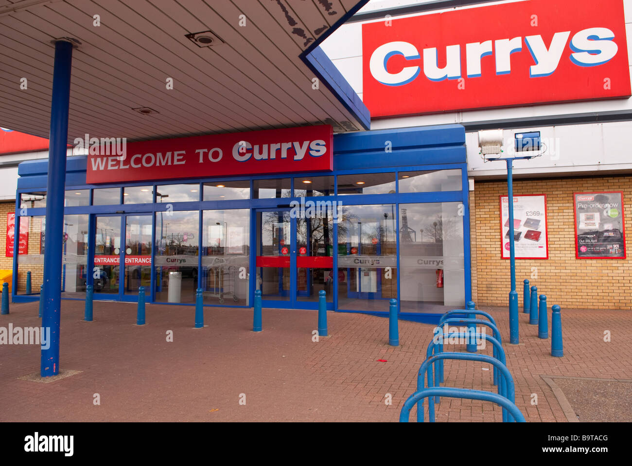 Die Currys Elektrofachgeschäft speichern in Lowestoft, Suffolk, Uk Stockfoto