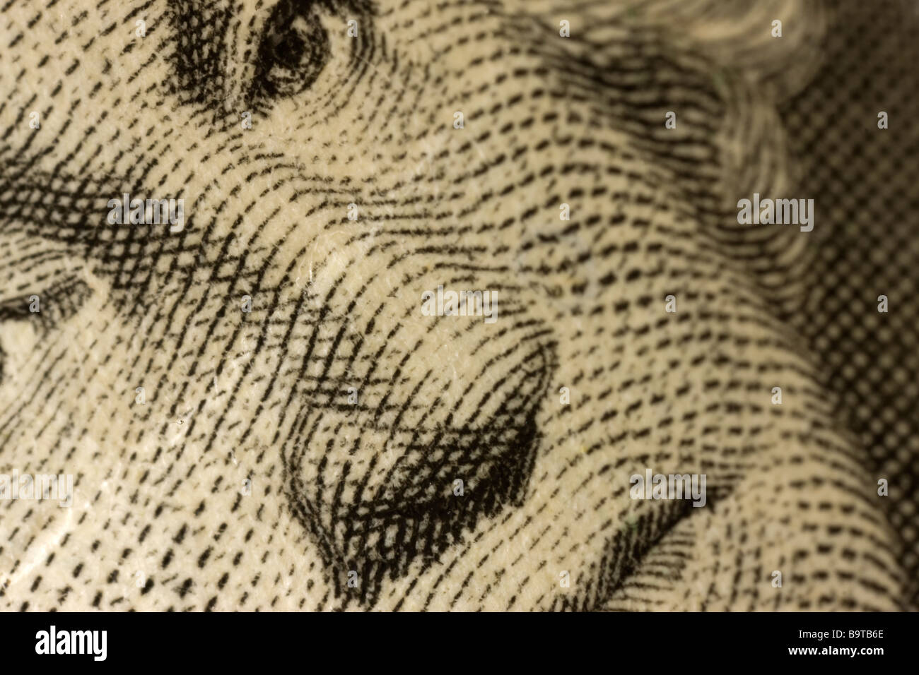 ein Dollar bin Stockfoto