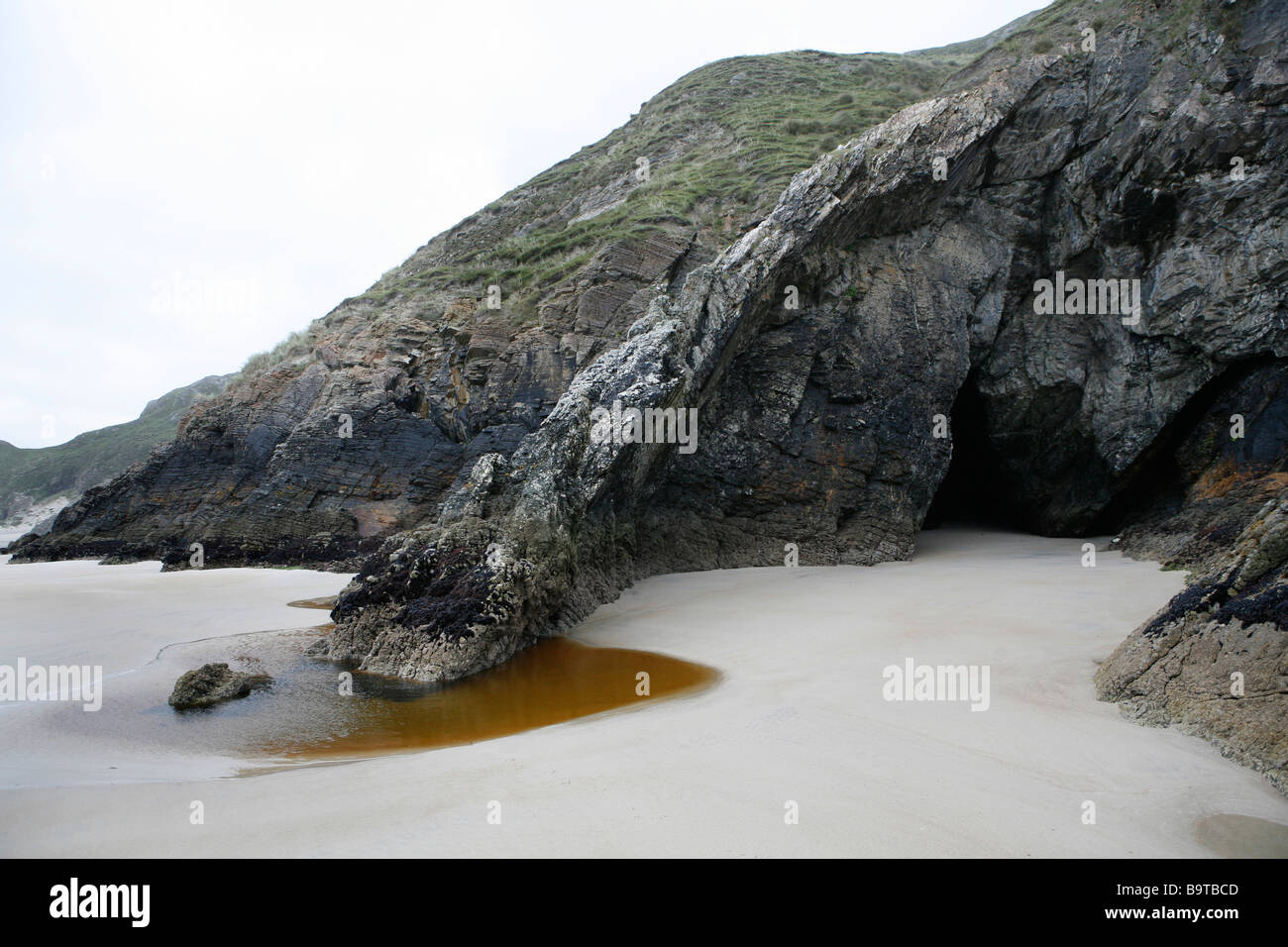 Maghera Höhlen befinden sich 5 Meilen von der Ardara entfernt. County Donegal, Irland. Stockfoto