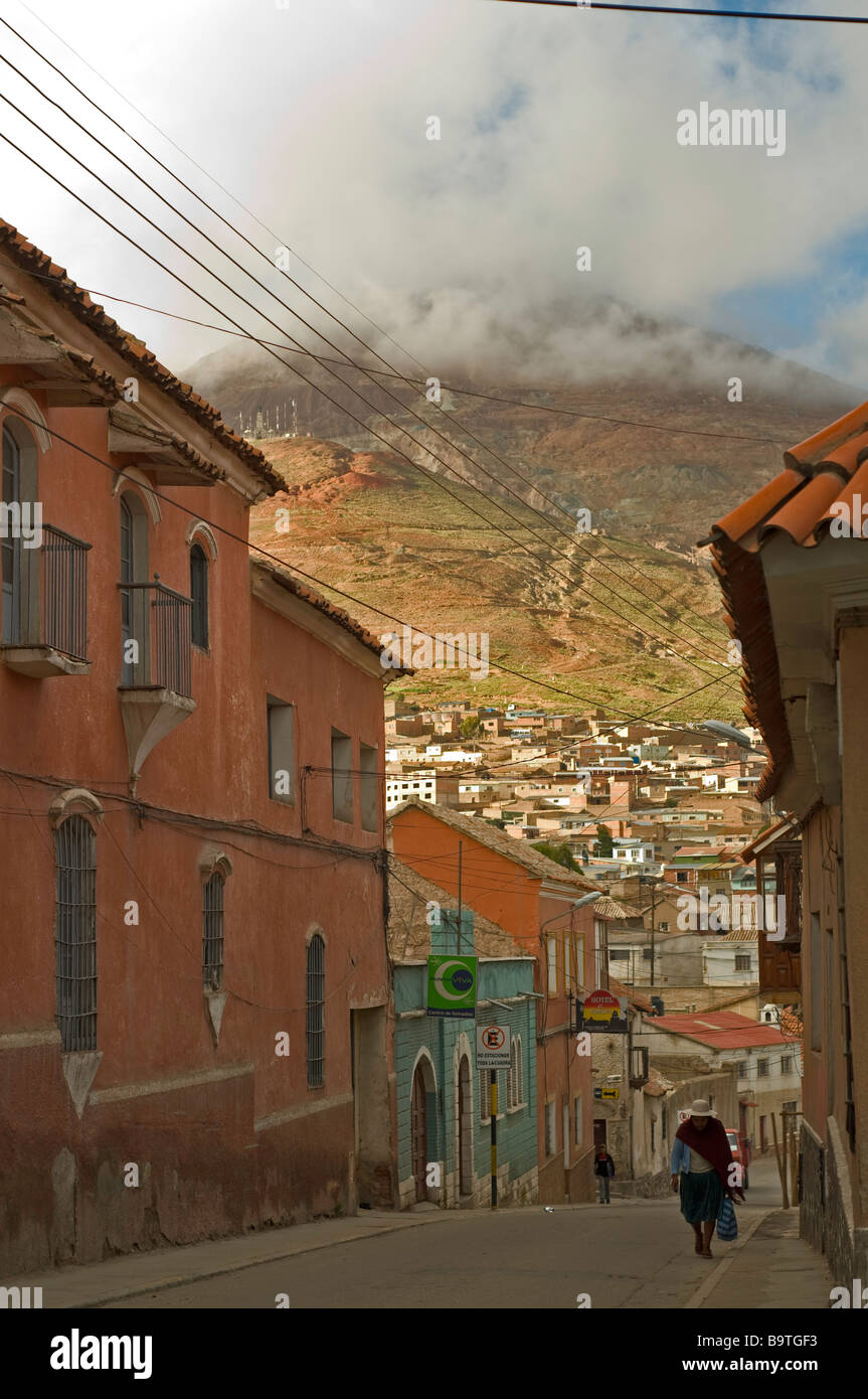 Potosi Bolivien Südamerika Kolonialarchitektur touristischen Reiseziel Stockfoto