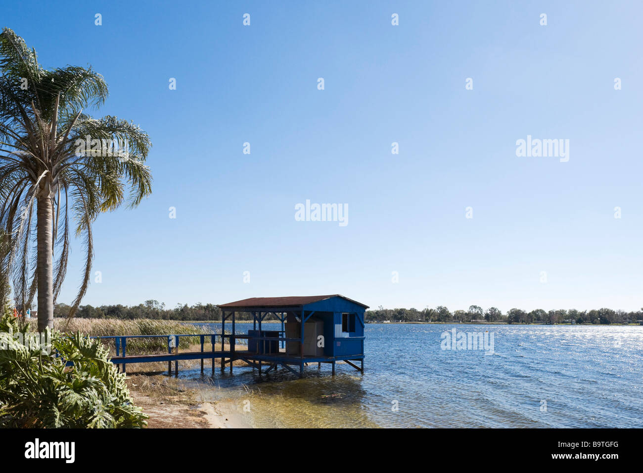 Lake Cecile auf US 192, Kissimmee, Orlando, Zentral-Florida, USA Stockfoto