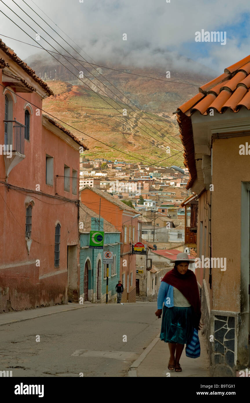 Potosi Bolivien Südamerika Kolonialarchitektur touristischen Reiseziel Stockfoto