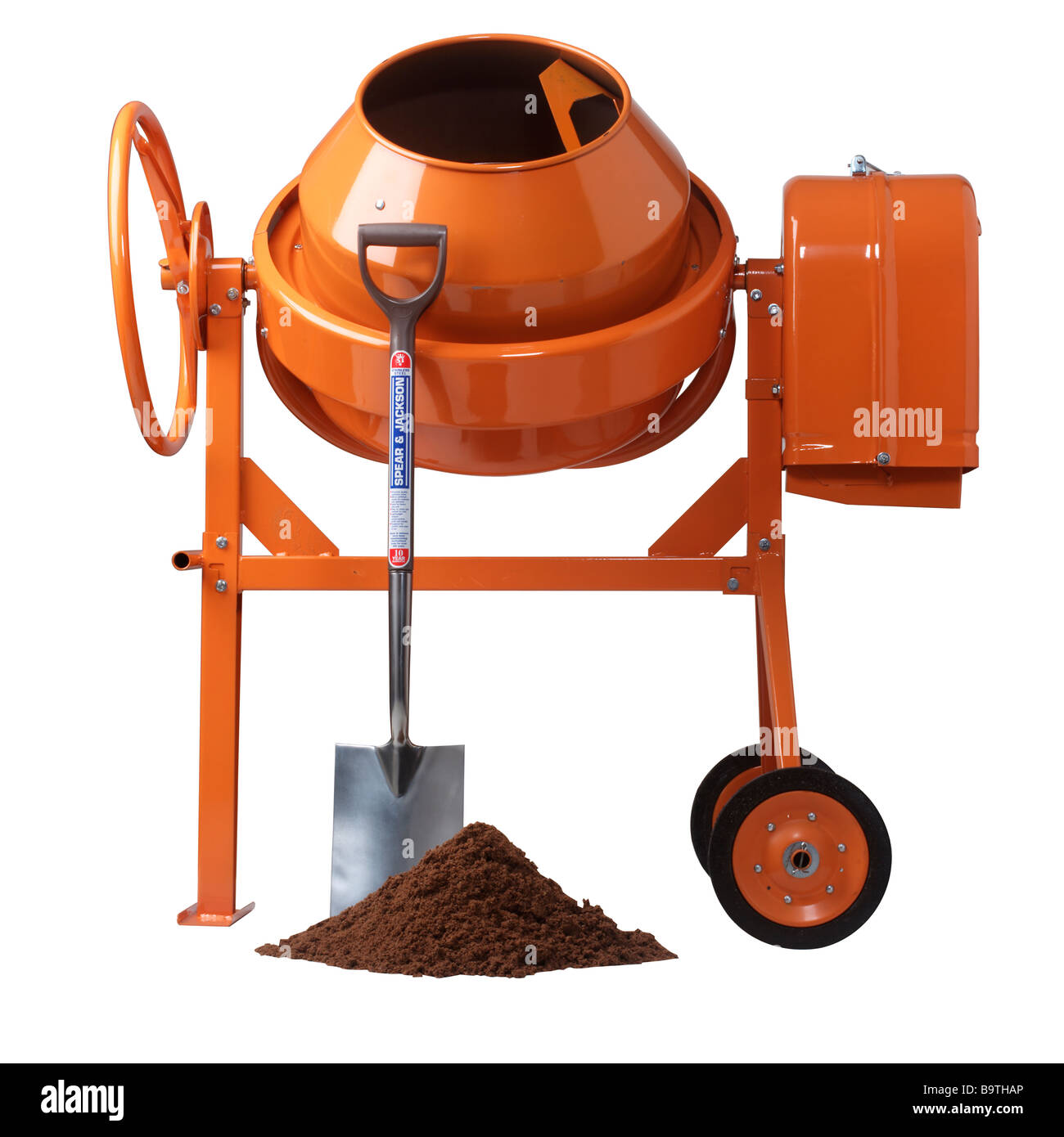 Betonmischer Stockfoto