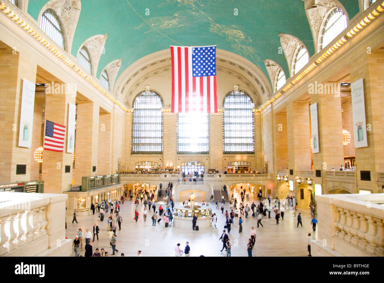 Foto aufgenommen in New York s Grand Central Station Manhattan Stockfoto