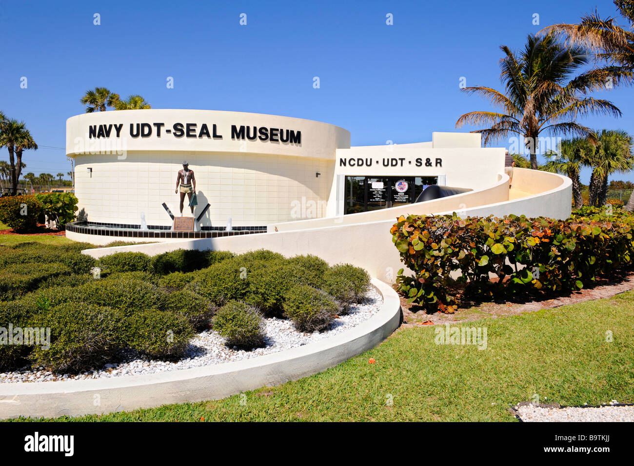Navy UDT Dichtung Nationalmuseum Vero Beach Florida USA Stockfoto