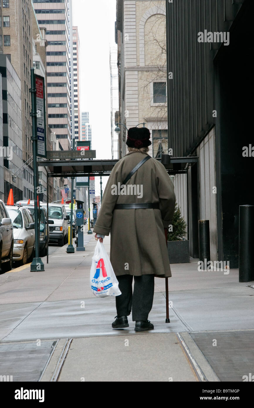 Straßen von New York City Stockfoto