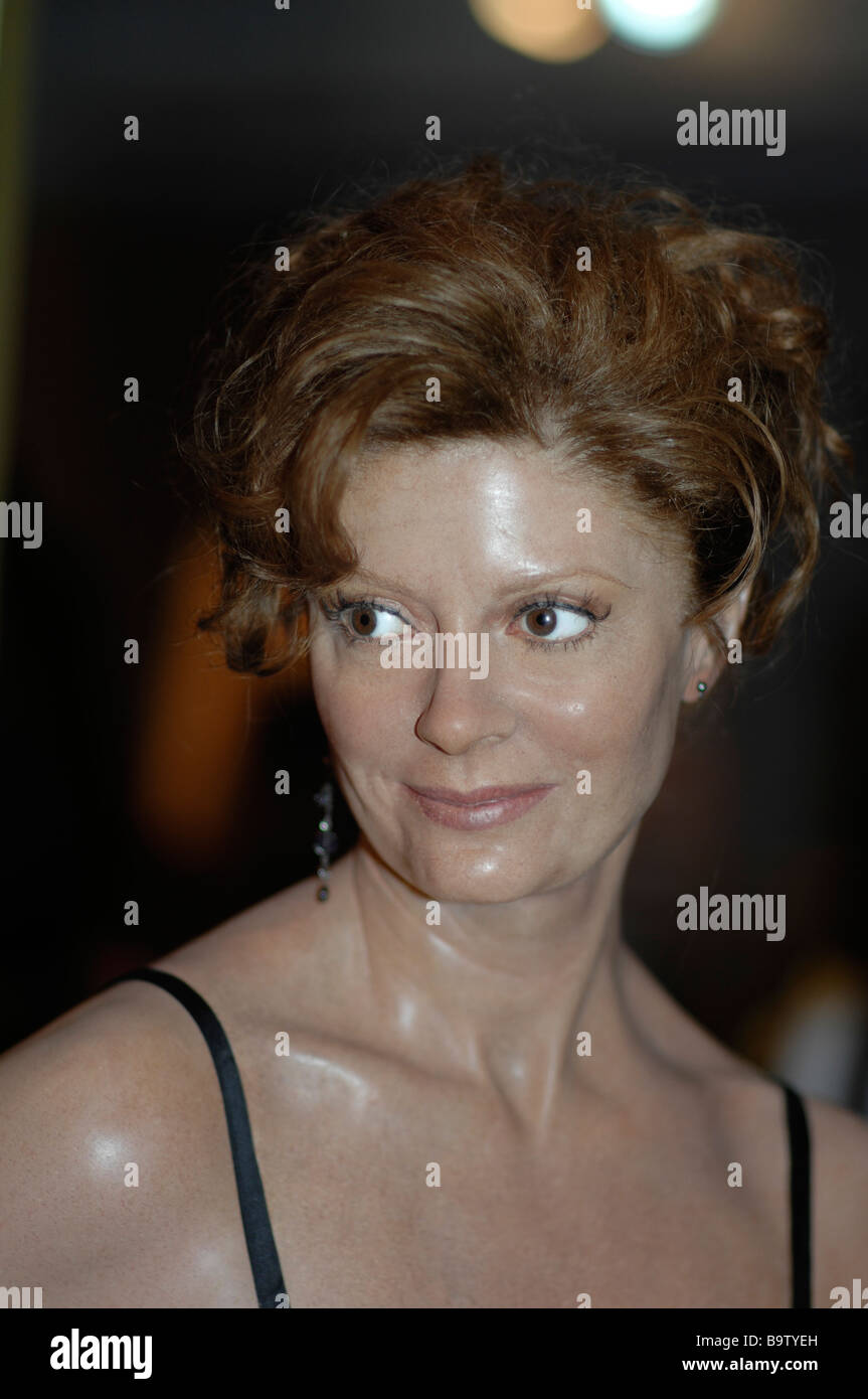 Preisgekrönten Sie Susan Sarandon, US-amerikanische Schauspielerin Stockfoto