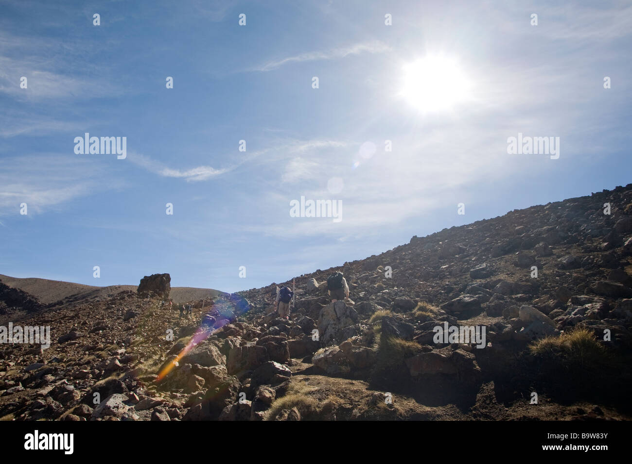 Tongariro National Park, Neuseeland Stockfoto