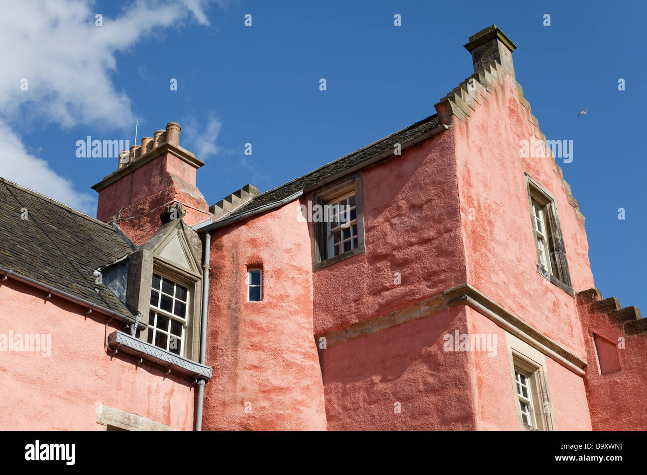 Abt Haus in der Dunfermline Abbey, Fife Stockfoto