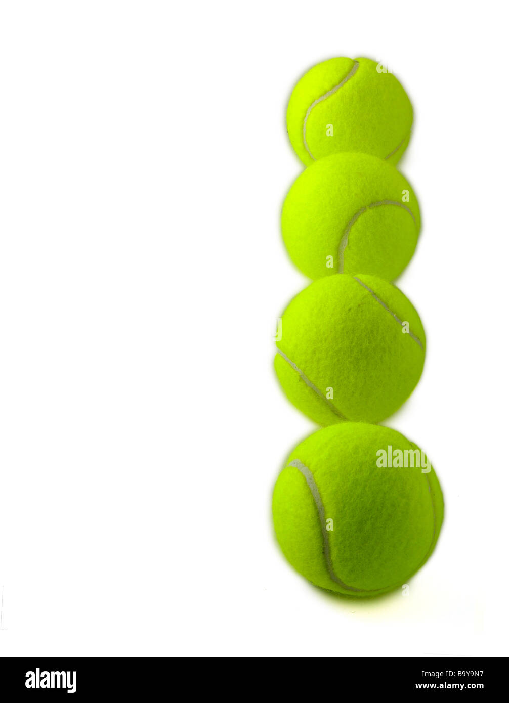 Tennisbälle Stockfoto