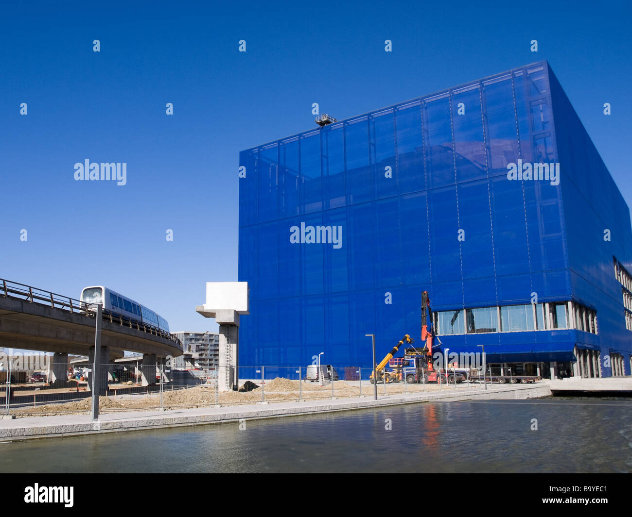 Koncerthuset (auch bekannt als Kopenhagen Concert Hall) in Ørestad, Kopenhagen, Dänemark. Stockfoto