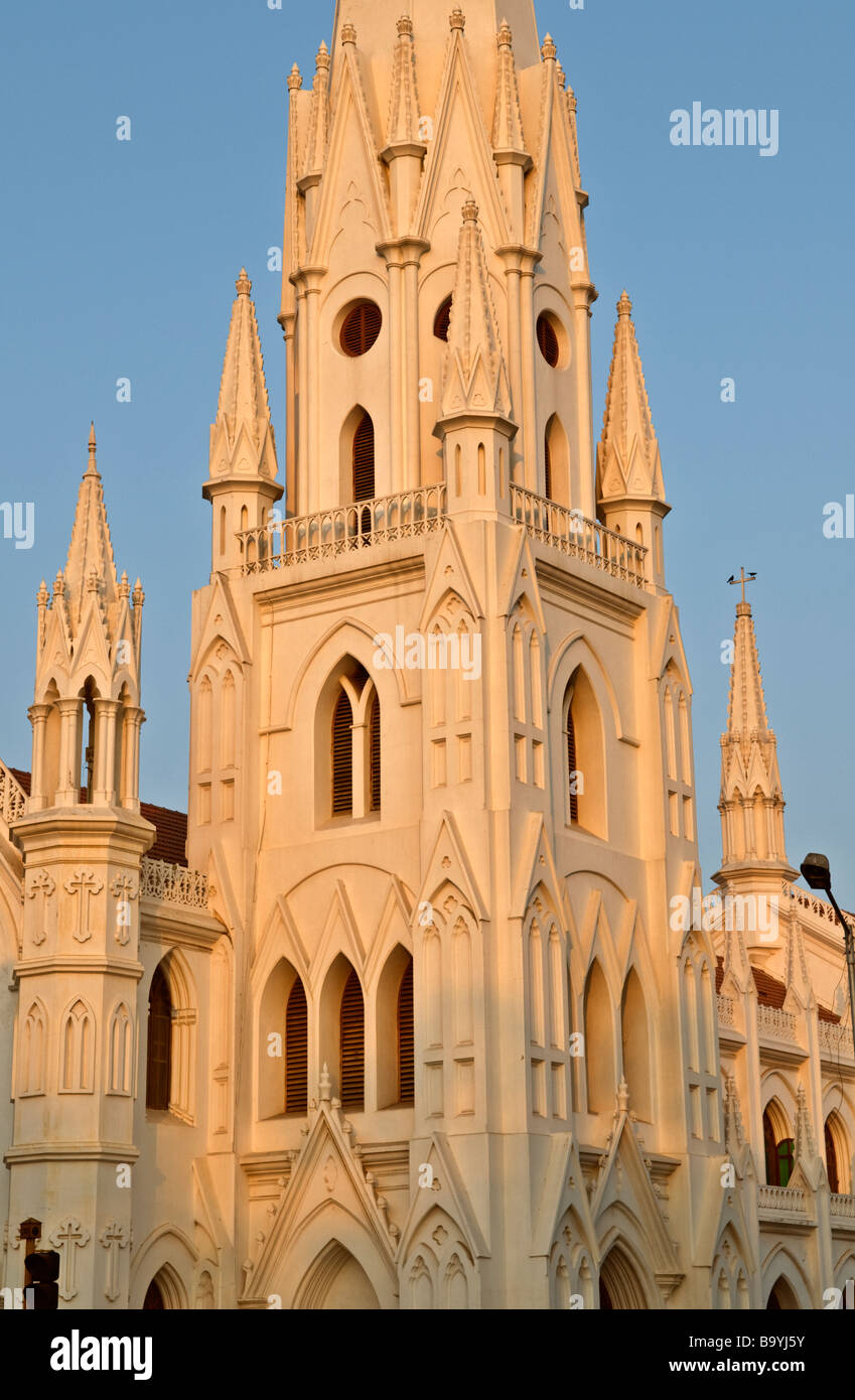 San Thome Kathedrale Chennai Tamil Nadu Indien Stockfoto