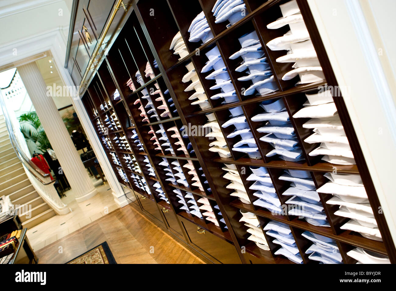 Eine Herrenbekleidung zu speichern, auf dem Rodeo Drive in Beverly Hills Kalifornien Stockfoto
