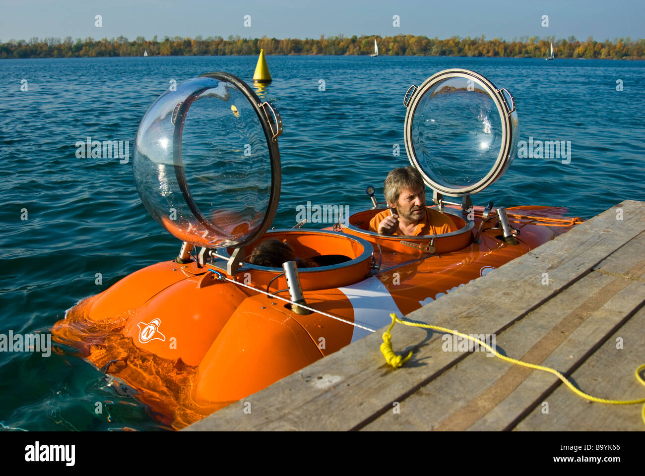 Private deutsche u-Boot Nemo 100 | Deutsches U-Boot Nemo 100 Stockfoto