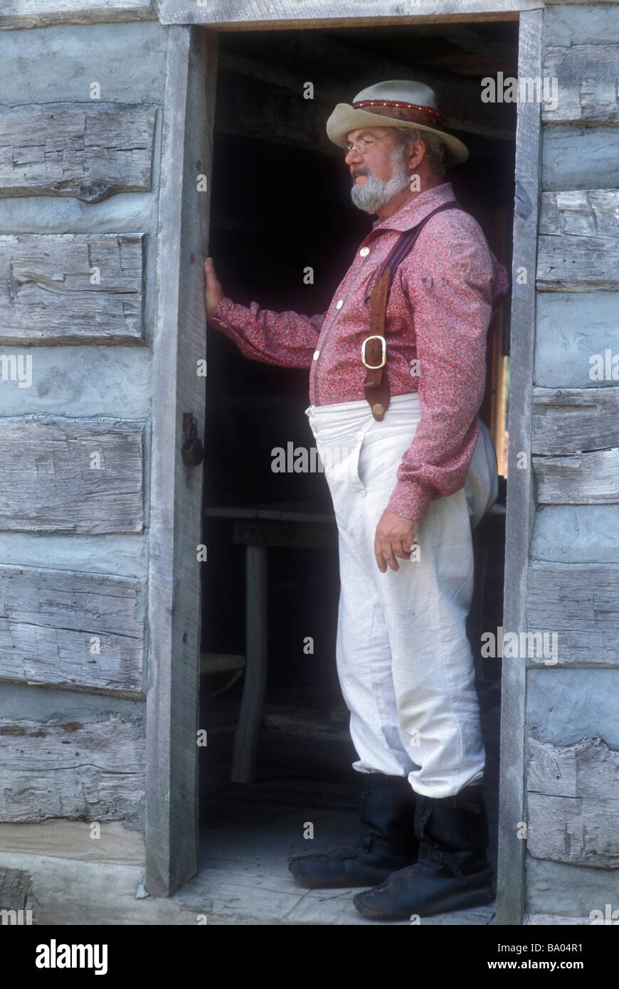 Historisches Reenactment Stockfoto