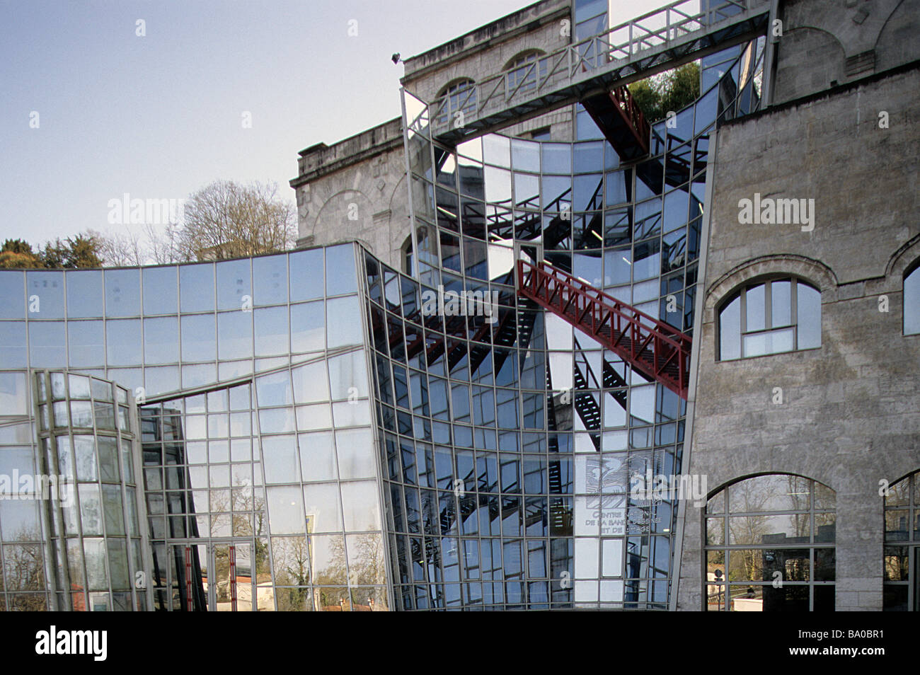 Angouleme, SW Frankreich, das Museum des Comic-Strips, Le Centre National de le Bande Dessinée Stockfoto