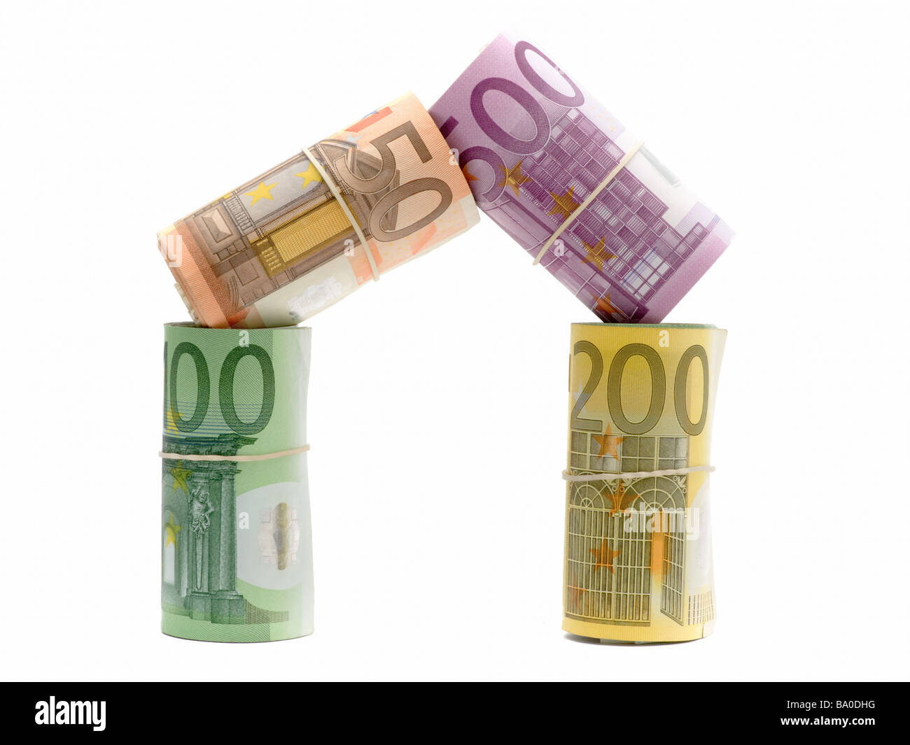 auf dem weißen Hintergrund isoliert Stockfoto