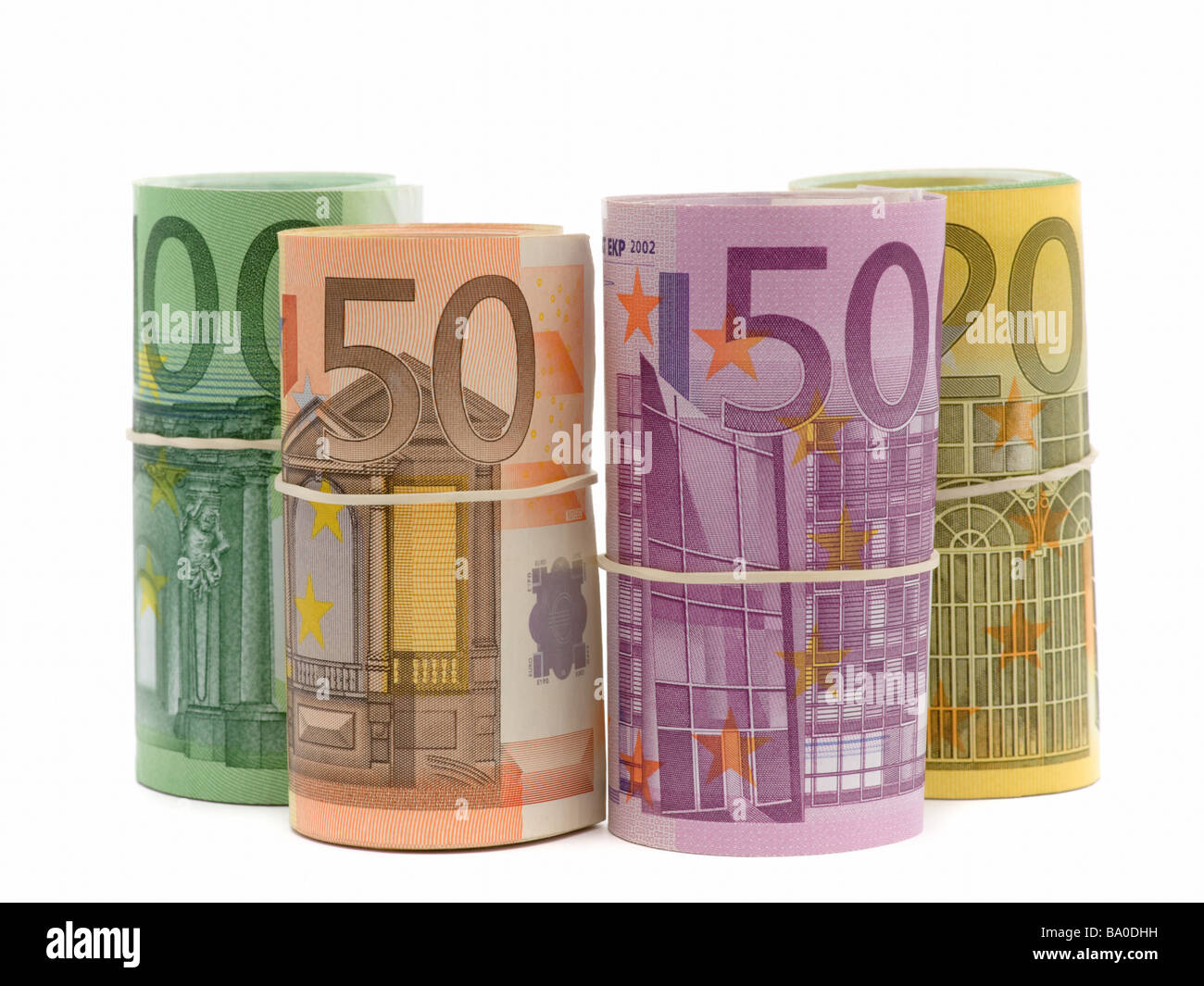 auf dem weißen Hintergrund isoliert Stockfoto