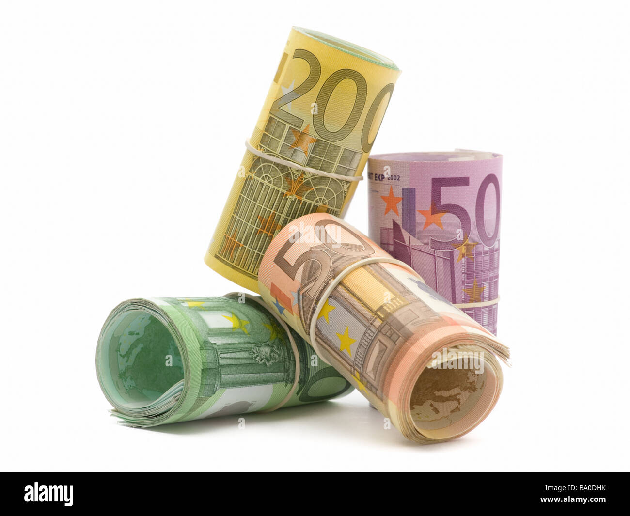 auf dem weißen Hintergrund isoliert Stockfoto