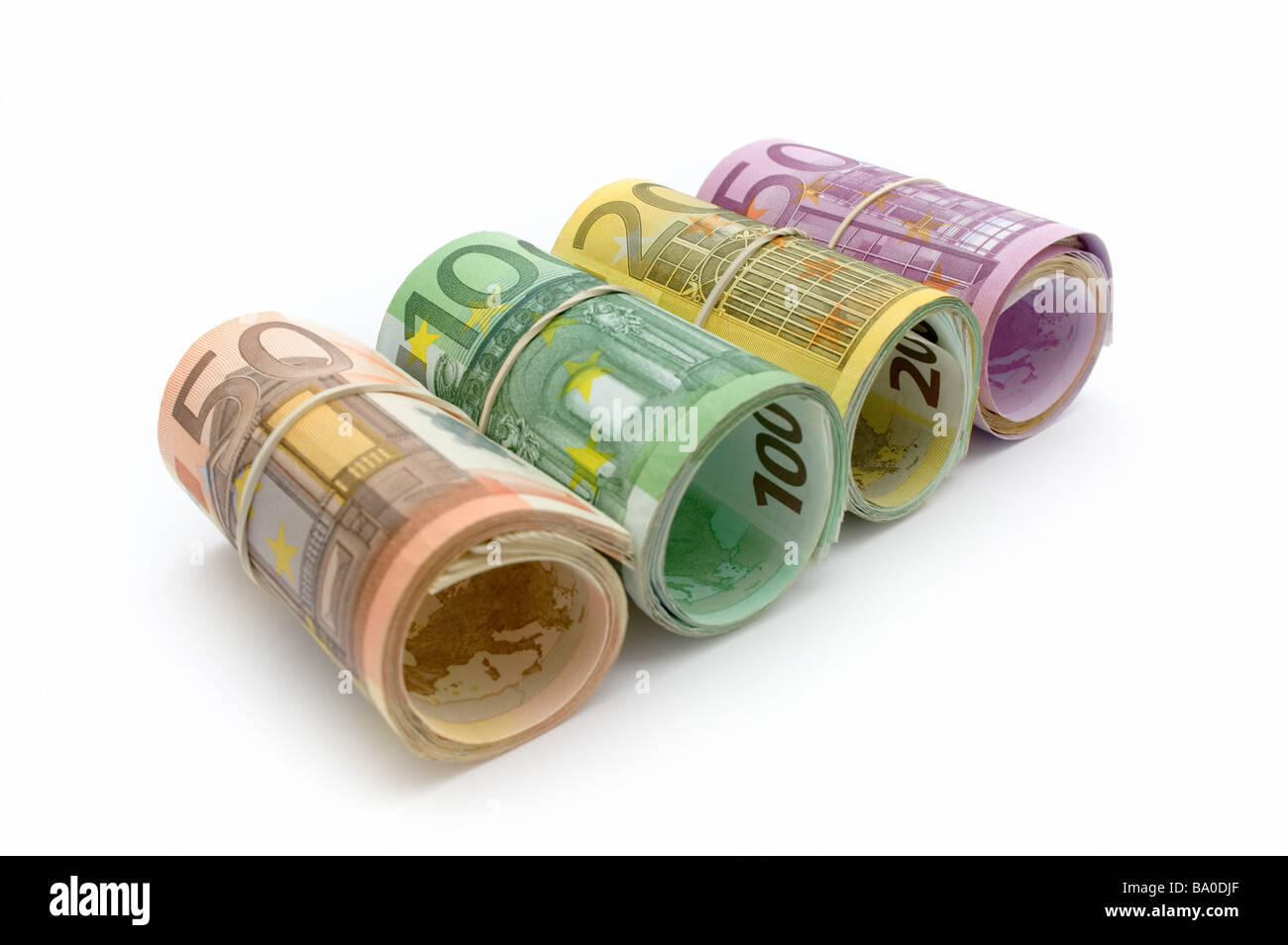 auf dem weißen Hintergrund isoliert Stockfoto