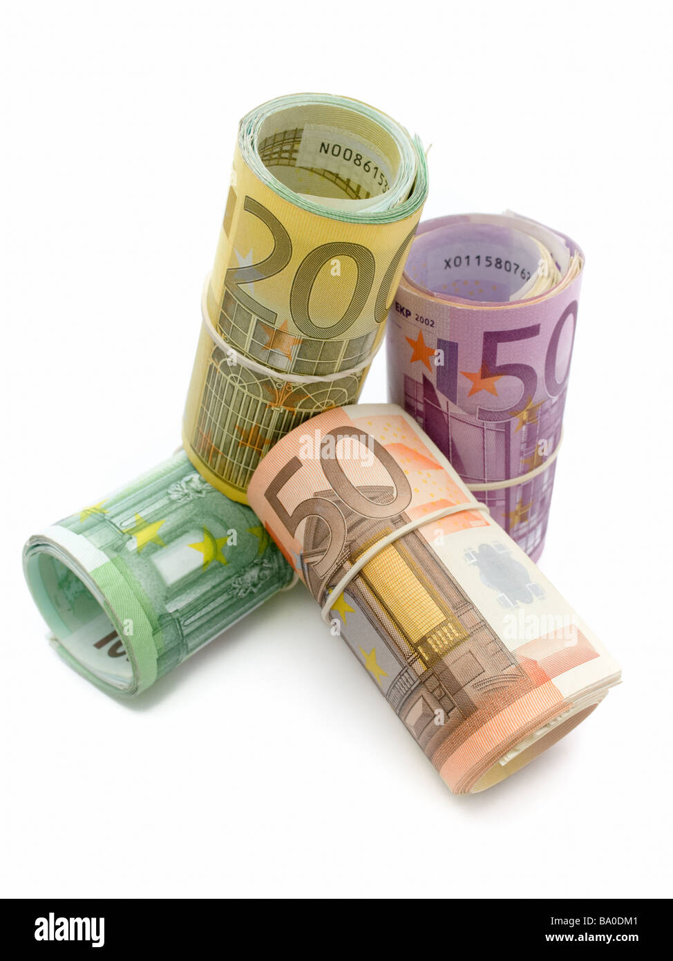 auf dem weißen Hintergrund isoliert Stockfoto