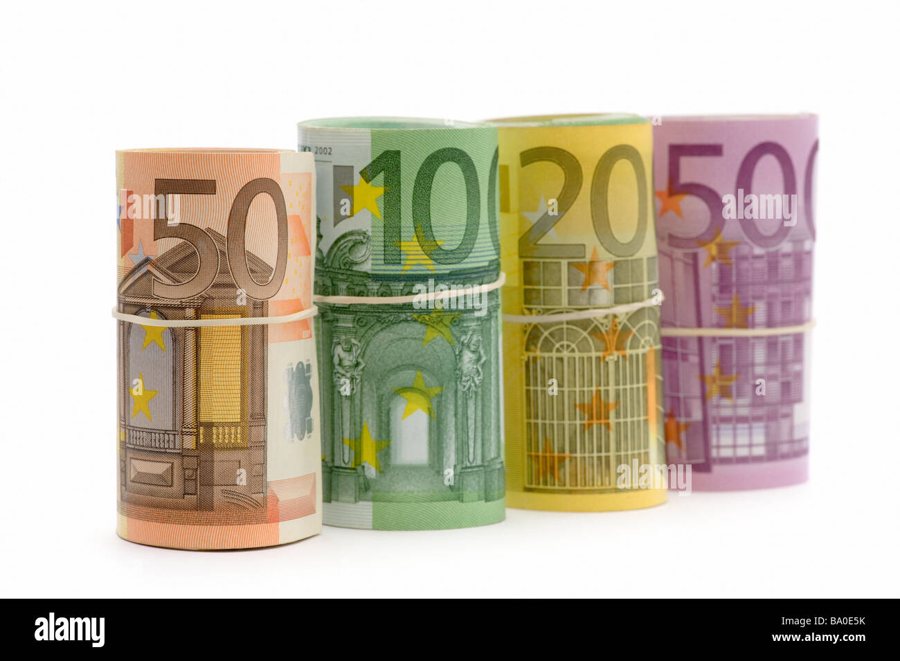 auf dem weißen Hintergrund isoliert Stockfoto