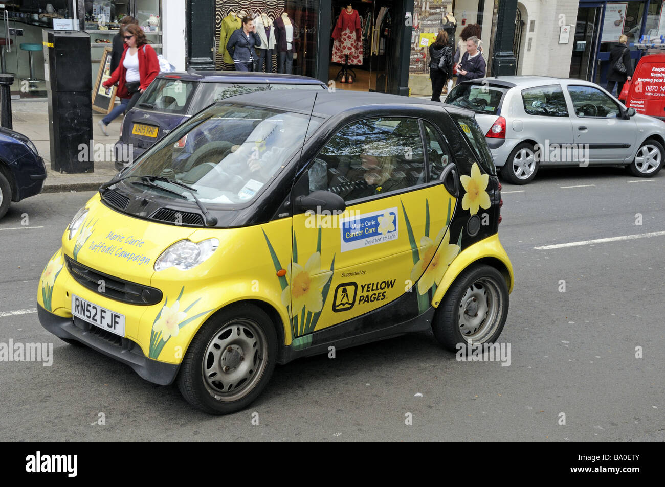 Marie Curie Cancer Care Auto London England UK Stockfoto