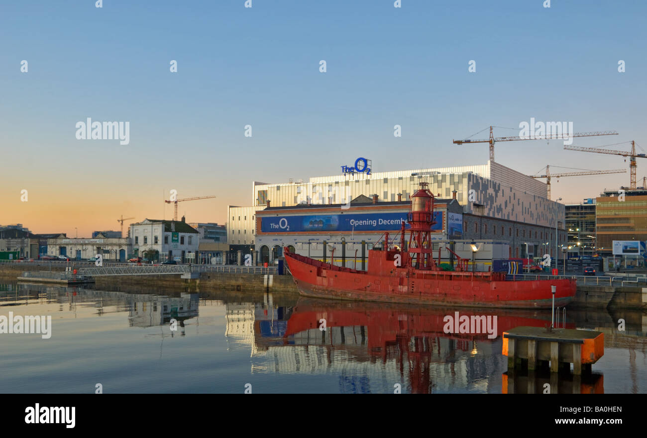 Die O2 Konzertarena in Dublin Irland früher bekannt als Point Theatre Stockfoto