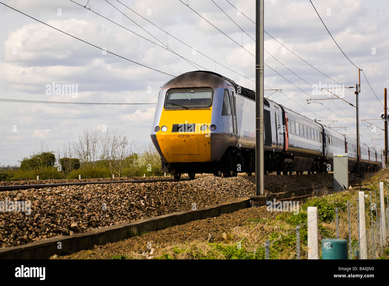 High-Speed-West Coast Main Line National Express Zug Stockfoto