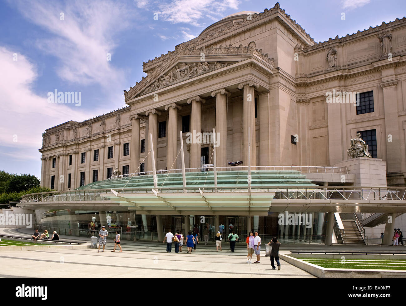 Brooklyn Museum 200 Eastern Parkway Brooklyn in New York Stockfoto