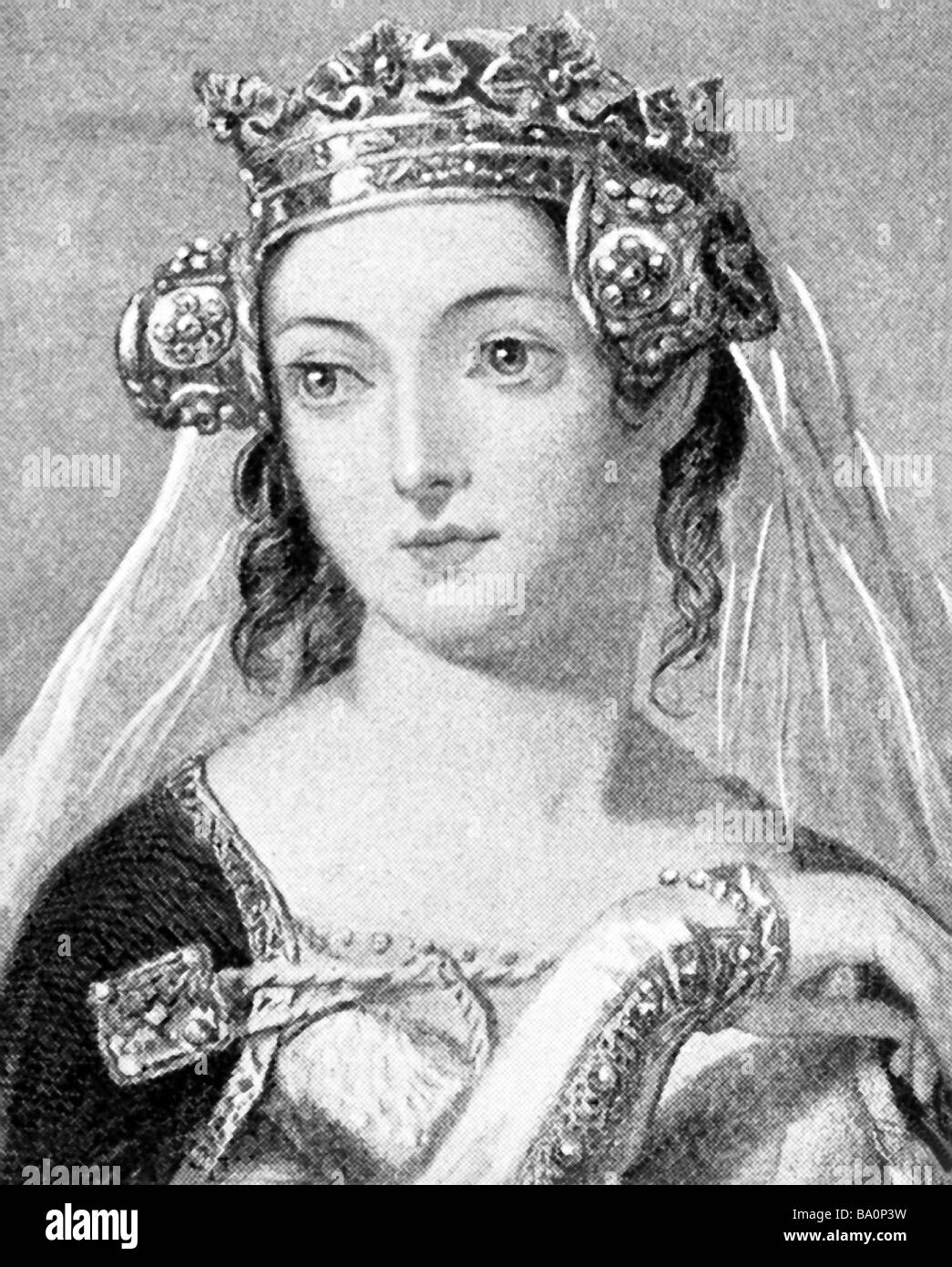 Philippa von Hennegau Stockfotografie Alamy