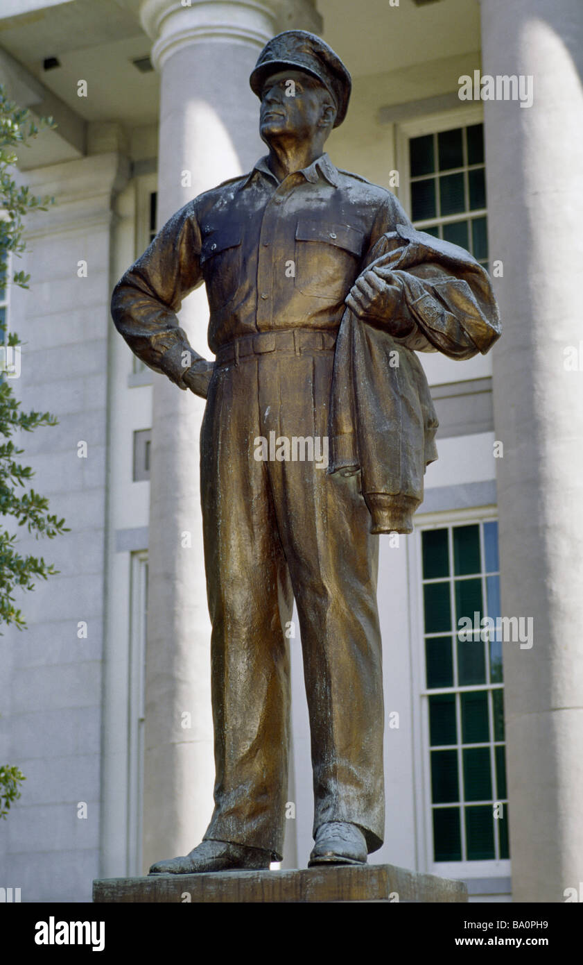General MacArthur Statue in Norfolk Virginia USA Stockfoto