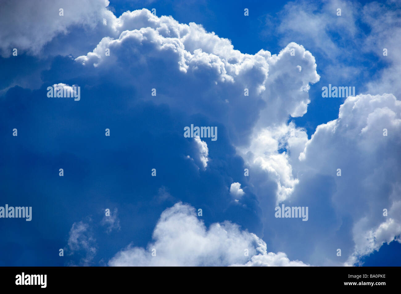 Cumulus-Wolken Stockfoto