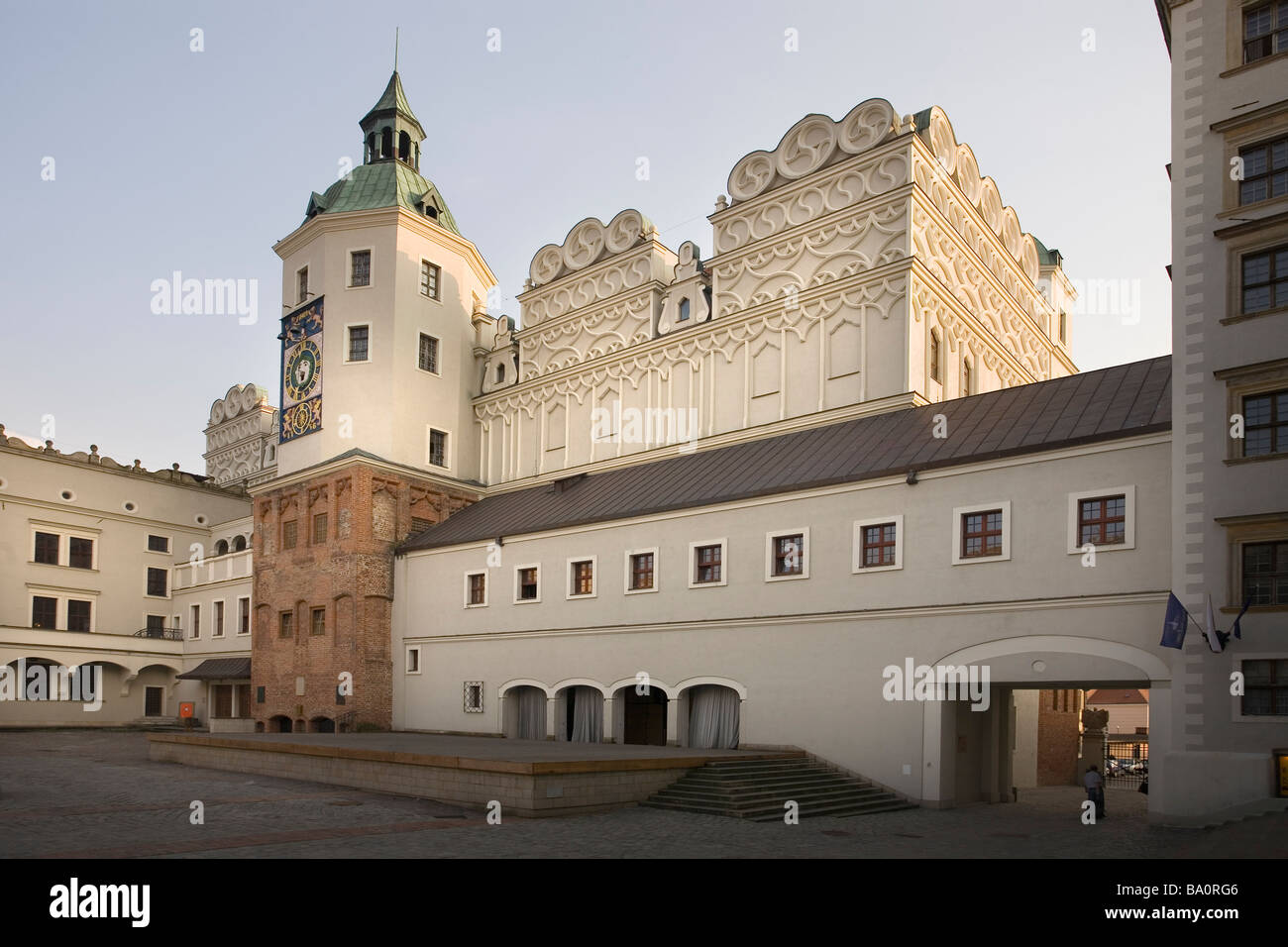 Schloss der Pommerschen Herzöge Szczecin Polen Stockfoto