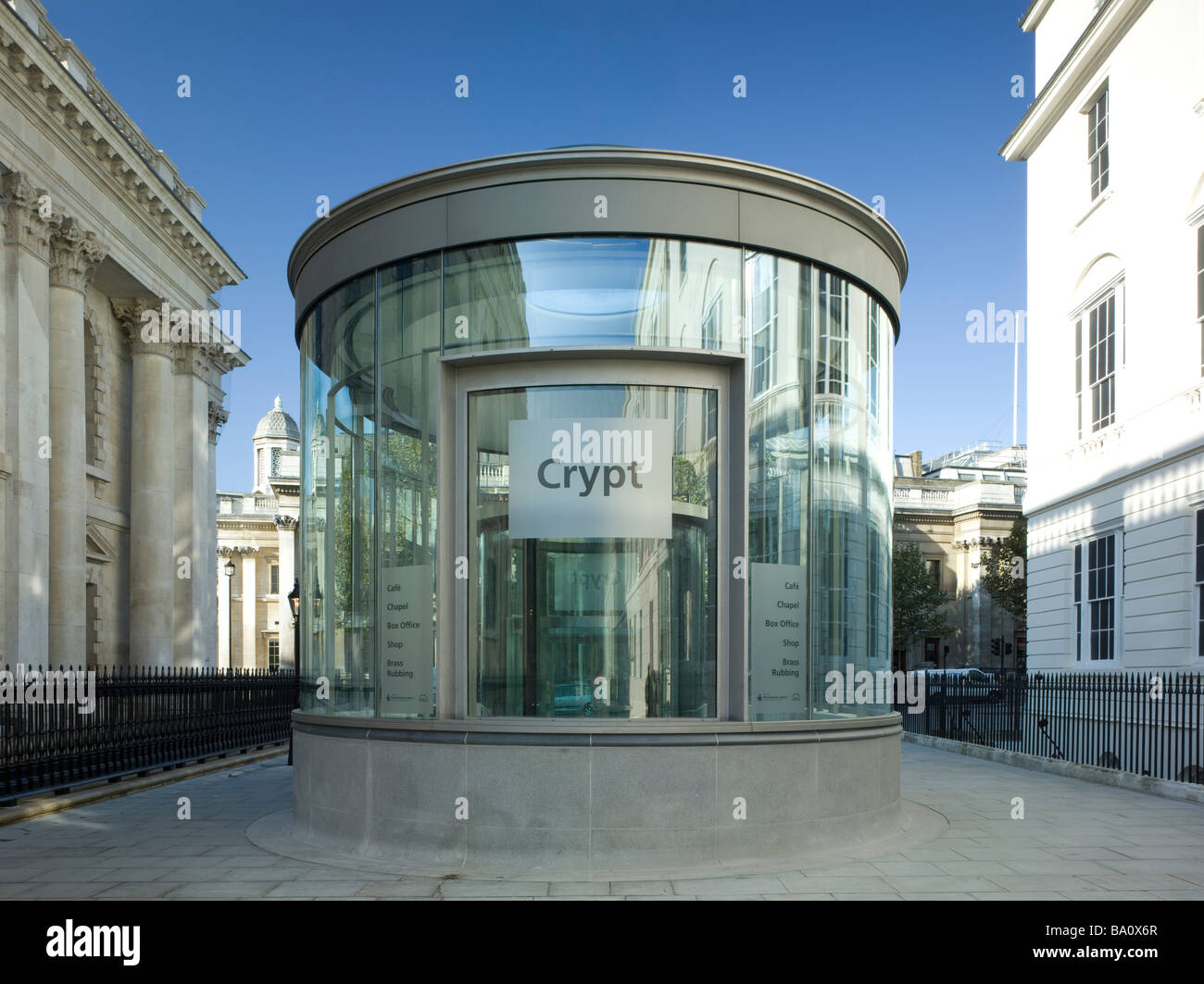 St. Martin-in-the-Fields, London. Entwickelten 2009. Stockfoto