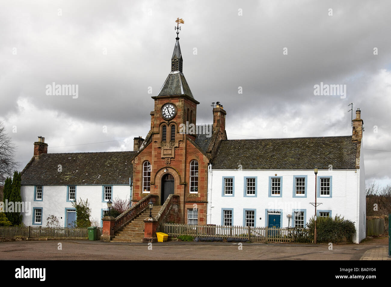 Gemeindesaal. Gifford. East Lothian Stockfoto