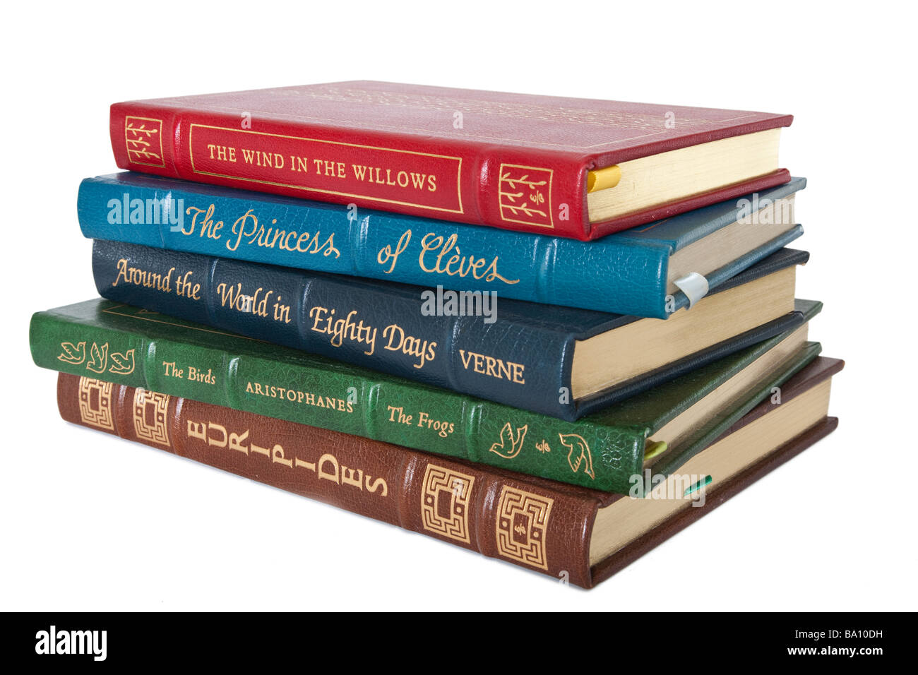 Stapel von Büchern Stockfoto