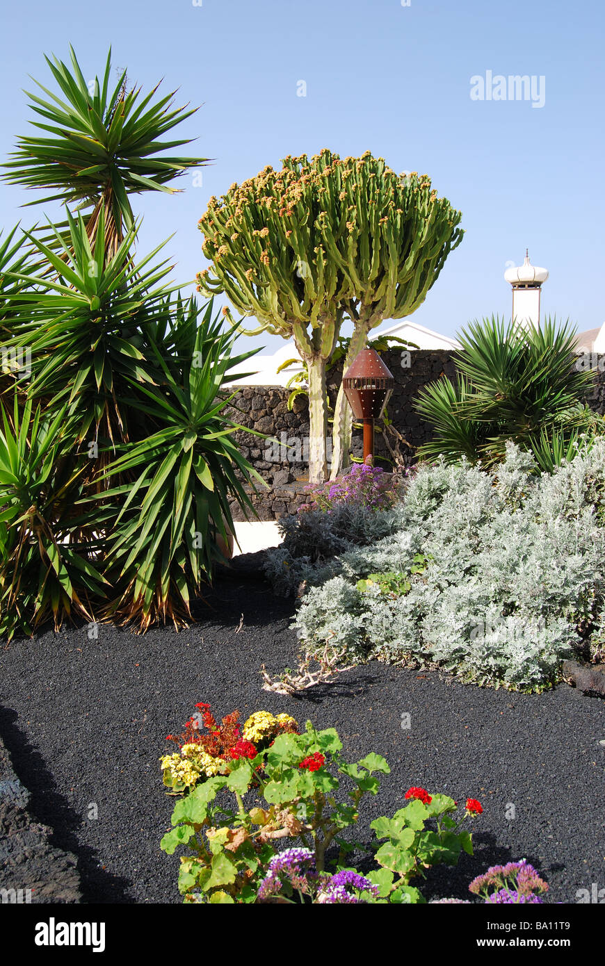 Fundacion Cesar Manrique, Taro de Tahiche, Lanzarote, Kanarische Inseln, Spanien Stockfoto