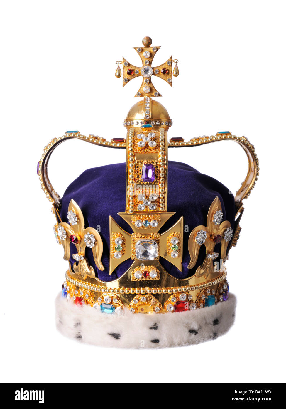 Königliche Krone des Königs Stockfotografie - Alamy