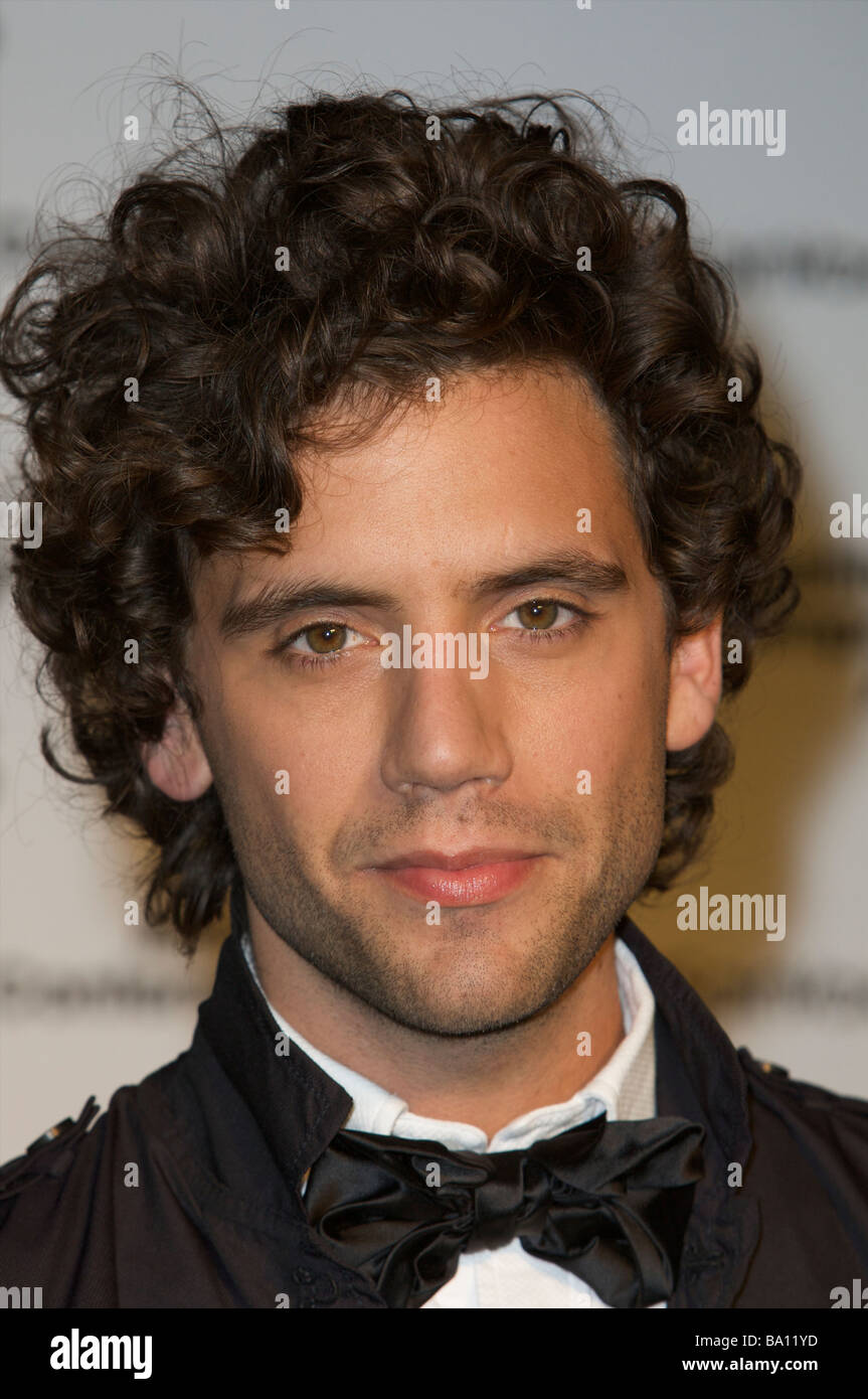 LONDON 26 März Pic zeigt Mika, die Teilnahme an der Gala für die ICA die Brauerei London, 26. März 2009 Stockfoto