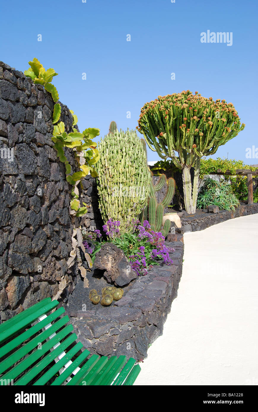 Fundacion Cesar Manrique, Taro de Tahiche, Lanzarote, Kanarische Inseln, Spanien Stockfoto