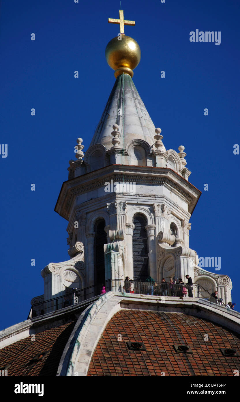 Detail, Dome, il Duomo di Firenze, Florenz Kathedrale Stockfoto