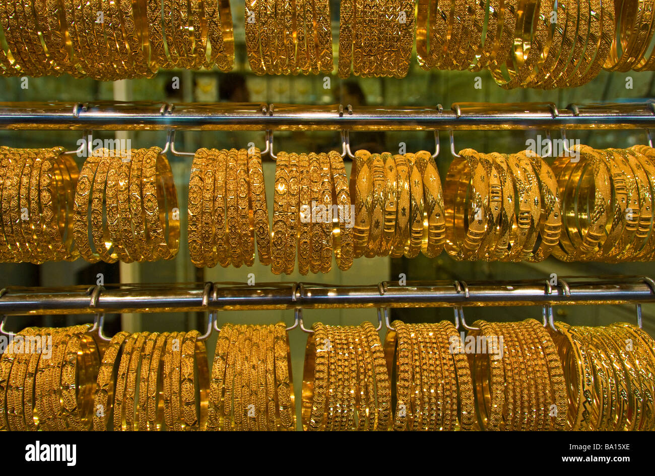 Deira Gold Souk Dubai Stockfoto