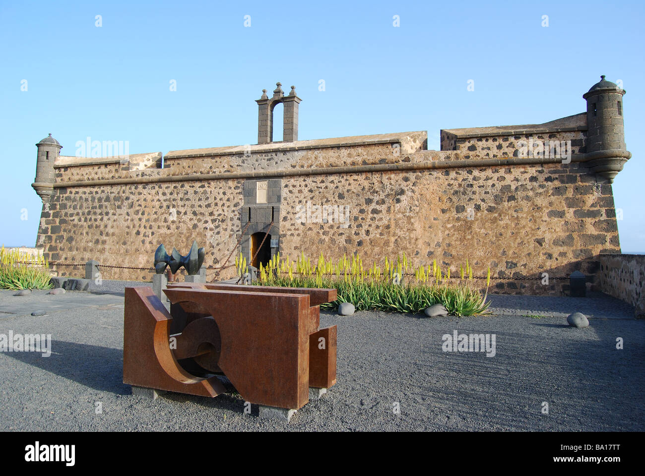 Castillo de San Jose, Arrecife, Lanzarote, Kanarische Inseln, Spanien Stockfoto